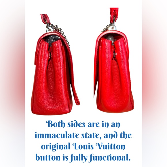 148 Preloved Louis Vuitton Rubis Tauruillon Lockme II BB ($$ Marked Down 2-9-25) - Picture 2 of 10